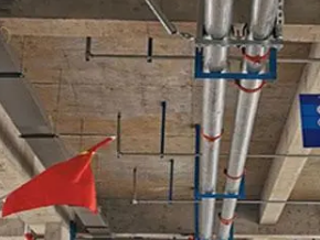 龙沙管廊支架的安装方法